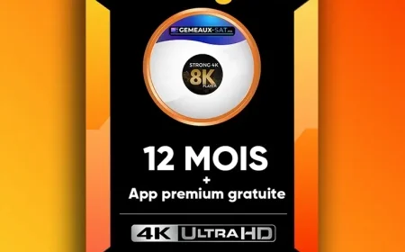 Strong 4K IPTV Abonnement 12Mois