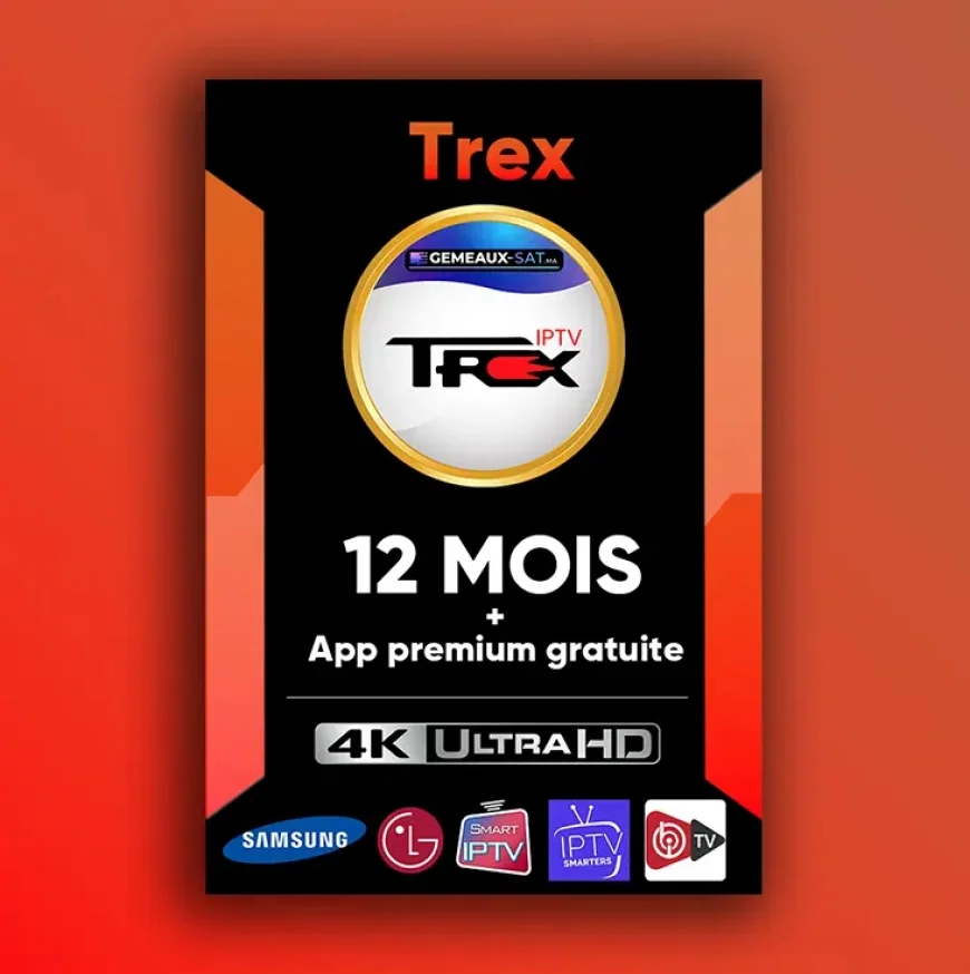 Trex IPTV – Abonnement IPTV Premium 4K UHD